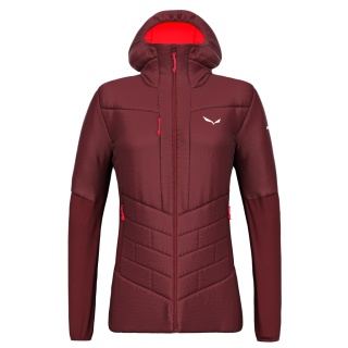 Salewa Hybrid Jacket Ortles Hybrid (warm, TirolWool, compressible) burgundy Women