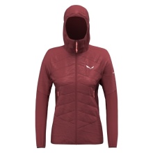 Salewa Isolation Hybrid Jacket Ortles TirolWool Responsive Hybrid (warm, water-repellent) burgundy Women