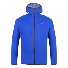 Salewa Softshell Jacket Agner 2 3L Powertex (windproof, waterproof, compressible) electric blue Men