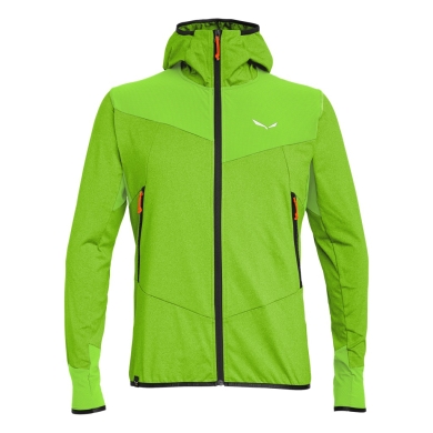 Salewa Fleece Jacket Agner Hybrid Polarlite Durastretch Frog Green Men