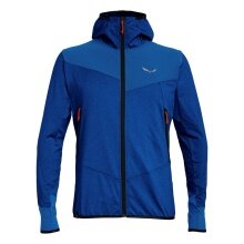 Salewa Fleece Jacket Agner Hybrid Polarlite Durastretch electric blue Men