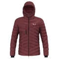 Salewa Down Jacket Ortles Medium 3 RDS (warm, water and wind resistant, compressible) burgundy Men