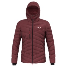 Salewa Down Jacket Ortles Medium 3 RDS (warm, water and wind resistant, compressible) burgundy Men