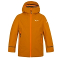 Salewa Isolation Winter Jacket Sella Powertex TirolWool® (warm, waterproof, durable) orange Boys