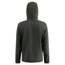 Salewa Hooded Jacket Puez Merino Durastretch (high wearing comfort) dark olive green men's