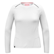 Salewa Long Sleeve Shirt Pedroc Dry (breathable, quick-drying, lightweight) Underwear white Women