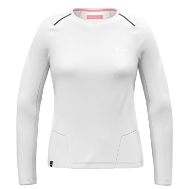 Salewa Long Sleeve Shirt Pedroc Dry (breathable, quick-drying, lightweight) Underwear white Women