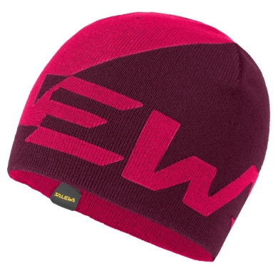 Salewa Beanie Antelao 2 (soft, reversible and breathable) pink - 1 piece