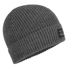 Salewa Beanie Hat Puez Awr (soft, warm and ribbed structure) black - 1 piece