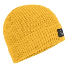 Salewa Beanie Puez Awr (soft, warm and ribbed structure) yellow - 1 piece