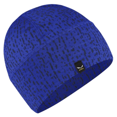 Salewa Fine Knit Hat (Beanie) Pedroc Alpine Merino (lightweight and breathable) electric blue- 1 piece