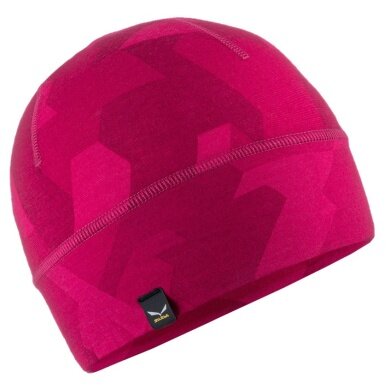 Salewa Beanie Pedroc Wo (soft, warm and breathable) pink - 1 piece