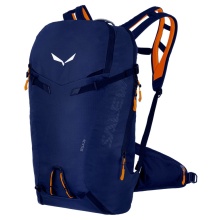 Salewa Winter Hiking Backpack Sella (for ski tours, Dry Back Contact carrying system) dark blue - 26 liters