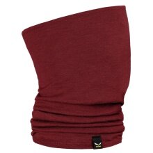 Salewa Tube Scarf (Neck Warmer) Icono Merino Necktube (warm and breathable) burgundy