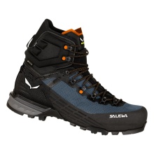 Salewa Hiking Boots Ortles Edge Mid GTX (Alpine, Suede Leather, Waterproof) Navy Blue/Black Men