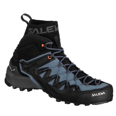 Salewa Hiking Shoes Wildfire Edge Mid GTX (Approach, Waterproof) Blue/Onyx Grey Men