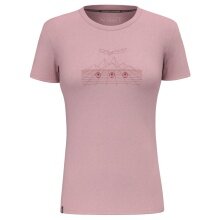 Salewa Sport-Shirt Pure Love Dolomites Merino (4-way stretch, odor-neutralizing) pink Women