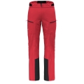 Salewa Softshell Ski Pants Sella 3-Layer Powertex (Hardshell Pants, Waterproof, Windproof) Flame Red/Black Men