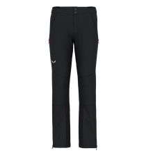 Salewa Winter Softshell Trousers Lagorai Durastretch (lightweight, water-repellent, breathable) black Men