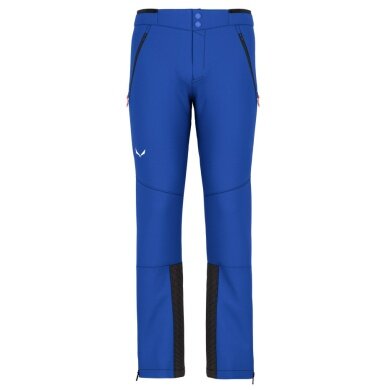 Salewa Winter Softshell Trousers Lagorai Durastretch (lightweight, water-repellent, breathable) electric blue Men