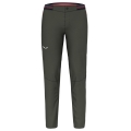 Salewa Wander Softshell Trousers Pedroc 2 Durastretch (light, water-repellent) long dark olive green Men