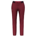 Salewa Wander Softshell Trousers Pedroc 2 Durastretch (lightweight, water-repellent) long wine red Women