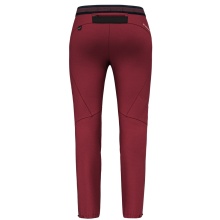 Salewa Wander Softshell Trousers Pedroc 2 Durastretch (lightweight, water-repellent) long wine red Women