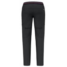 Salewa Wander Softshell Trousers Pedroc 2 Durastretch 2in1 (windproof, water-repellent) with zip-off legs black Men