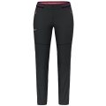 Salewa Wander-Softshell Pants Pedroc 2 Durastretch 2in1 (windproof, water-repellent) with zip-off legs black Women