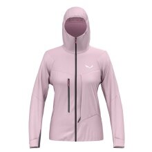 Salewa Softshell Jacket Sella Durastretch Hybrid (Hardshell, breathable, water-repellent) pink Women