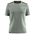 Salewa Sport T-Shirt Puez Hybrid Dry'Ton (high moisture transport) green men's