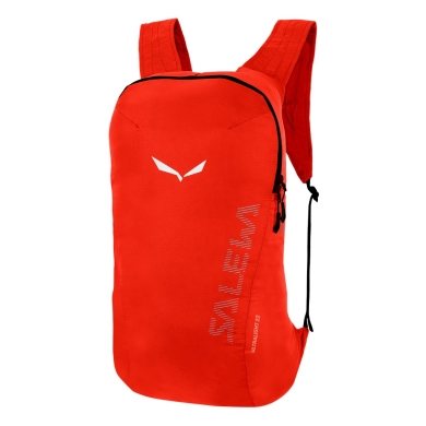 Salewa Daypack Ultralight (for travel and everyday use, lightweight, PFC-free) flame red - 22 liters