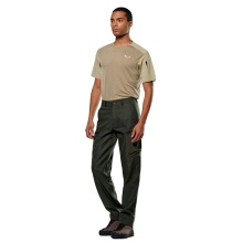 Salewa Trekking Hiking Trousers Puez Hemp Durastretch (windproof, breathable) long olive green men's