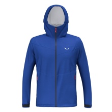 Salewa Trekking-Hiking Jacket Puez Powertex (2.5-Layer Hardshell Jacket, windproof and waterproof) electric blue Men