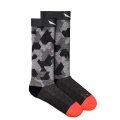 Salewa Trekking Sock Crew Pedroc Camo Merino (light, breathable) black/grey men's - 1 pair