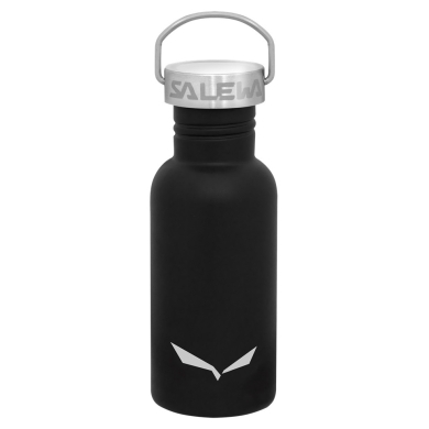 Salewa Aurino Stainless Steel Water Bottle (lightweight, robust material) 500ml black