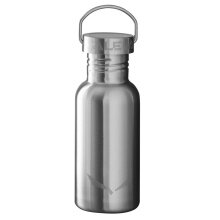 Salewa Drinking Bottle Aurino Stainless Steel (lightweight, robust material) 500ml silver