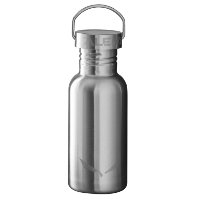 Salewa Drinking Bottle Aurino Stainless Steel (lightweight, robust material) 500ml silver