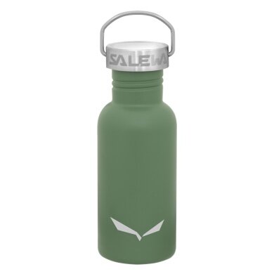 Salewa Aurino Stainless Steel Water Bottle (lightweight, robust material) 500ml green