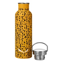 Salewa Aurino Stainless Steel Water Bottle (lightweight, robust material) 750ml gold/black