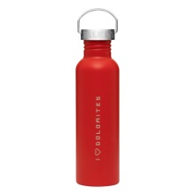 Salewa Aurino Stainless Steel Water Bottle (lightweight, robust material) 750ml red