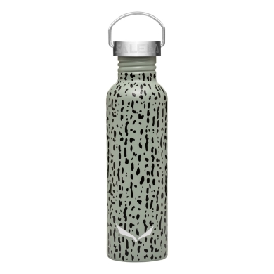 Salewa Aurino Stainless Steel Water Bottle (lightweight, robust material) 750ml green/black