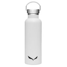 Salewa Valsura Insulated Stainless Steel Water Bottle (double-wall insulation, keeps cold/hot for hours) 650ml white