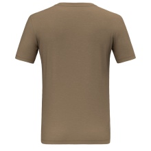 Salewa Sport T-shirt Eagle Minilogo Merino (soft, lightweight) sand brown Men