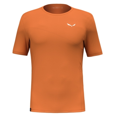 Salewa Sport T-shirt Puez Sporty Dry (quick-drying, 4-way stretch, odour-neutralising) orange Men