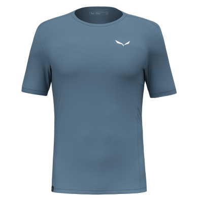 Salewa Sport T-shirt Puez Sporty Dry (quick-drying, 4-way stretch, odour-neutralising) java blue Men