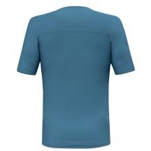 Salewa Sport T-shirt Puez Sporty Dry (quick-drying, 4-way stretch, odour-neutralising) blue Men