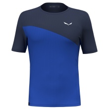 Salewa Sport T-shirt Puez Sporty Dry (quick-drying, 4-way stretch, odour-neutralising) electric blue Men