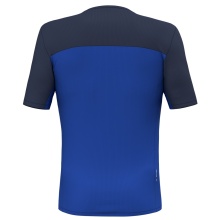 Salewa Sport T-shirt Puez Sporty Dry (quick-drying, 4-way stretch, odour-neutralising) electric blue Men