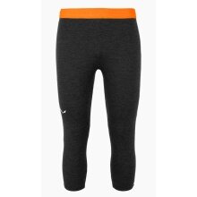 Salewa Functional Underwear Base Layer Leggings Boe AM Thermal 3/4 Tight (warm, breathable) black Men